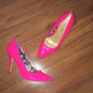 Madden Girl Hot Pink Stiletto Heel
